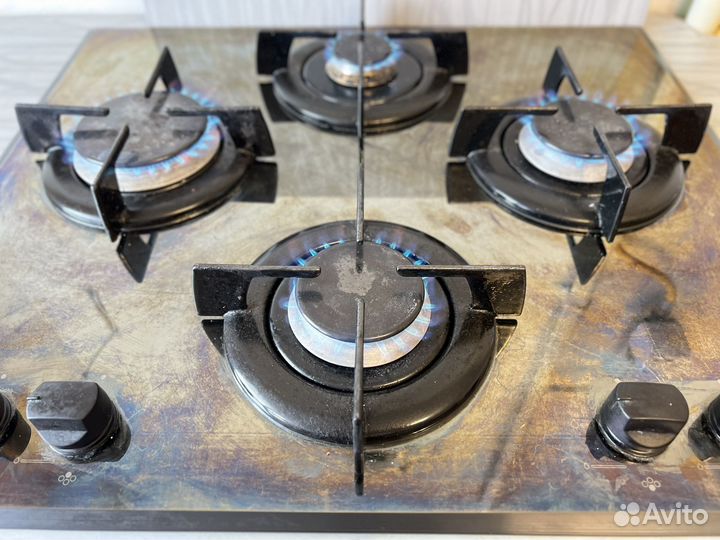 Газовая варочная панель 4 конфорки