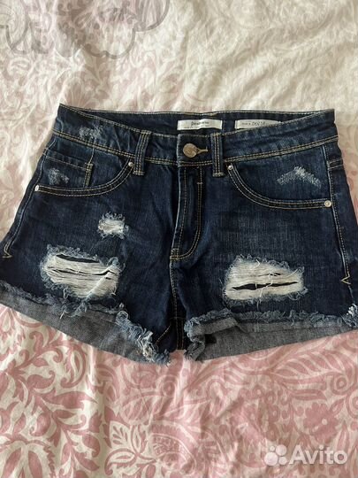 Шорты джинсовые Stradivarius