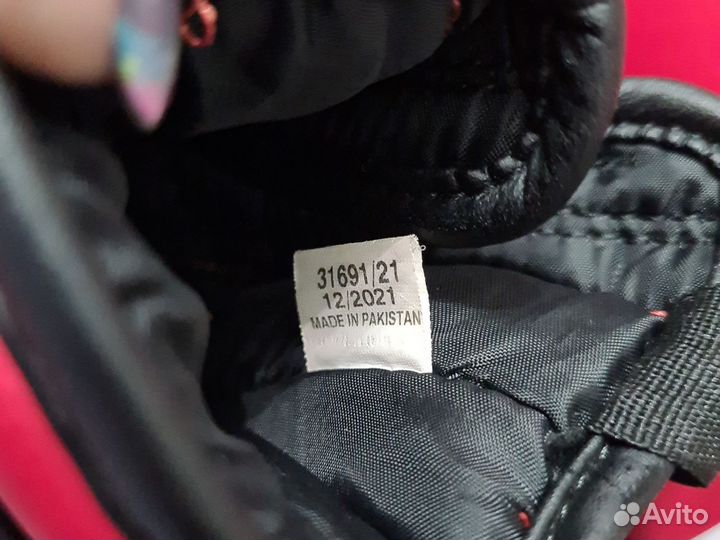 Боксерские перчатки детские 6 oz