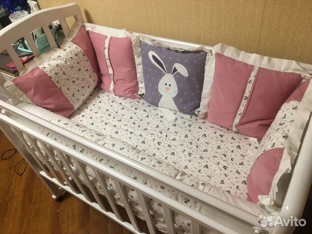 Бортики в кроватку