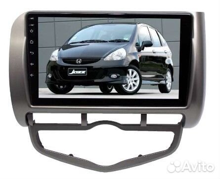 Штатная магнитола для Honda Jazz, City левый руль