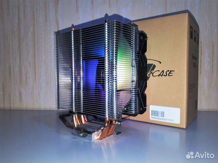 Новый Кулер Процессора Euro 4XT F-RGB V3 LED GaMe