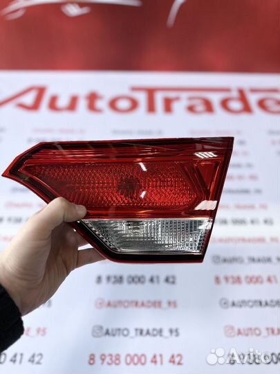 Фонарь в крышку багажника kia rio 2017