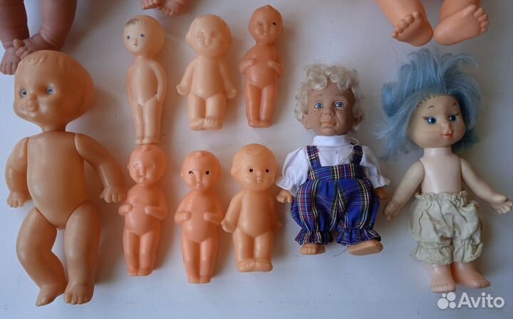 Пупс кукла СССР ГДР пупсик пластик пупсики