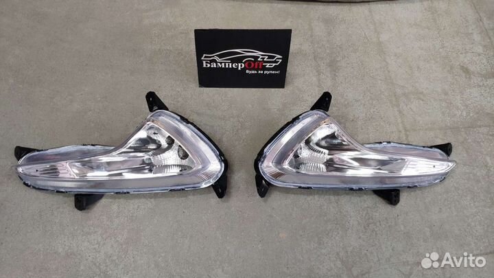 Противотуманная фара hyundai Solaris 14-17 лев/пра