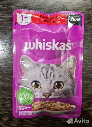 Влажный корм Whiskas