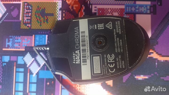 Игровая мышь razer naga chroma