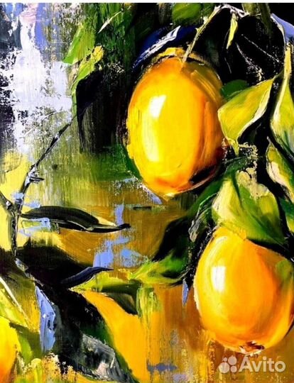 Картина Лимоны