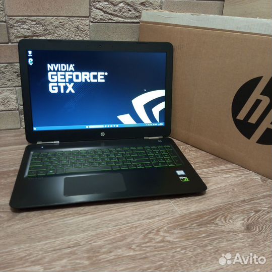 Игровой HP i5-8300H/16GB/GTX 1050 4gb/SSD+HDD