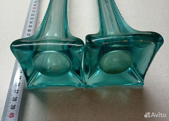 Парные вазы Берц и подсвечник Крест