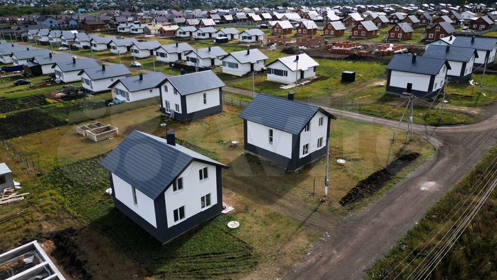 Коттедж 115 м² на участке 7 сот.