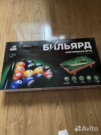 Настольный бильярд attivio