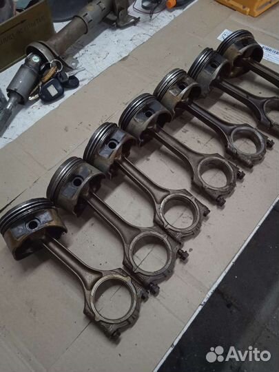 Поршень с шатуном audi a8 d2 ауди а8 д2 akg 4,2