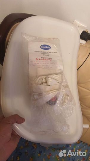 Стульчик для кормления sweet baby triumph menta