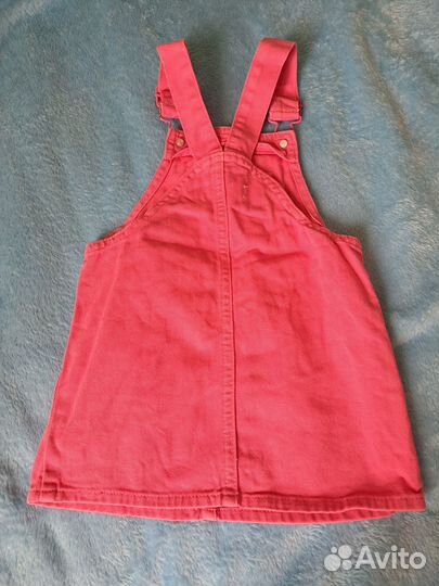 Джинсовый сарафан, размер 92