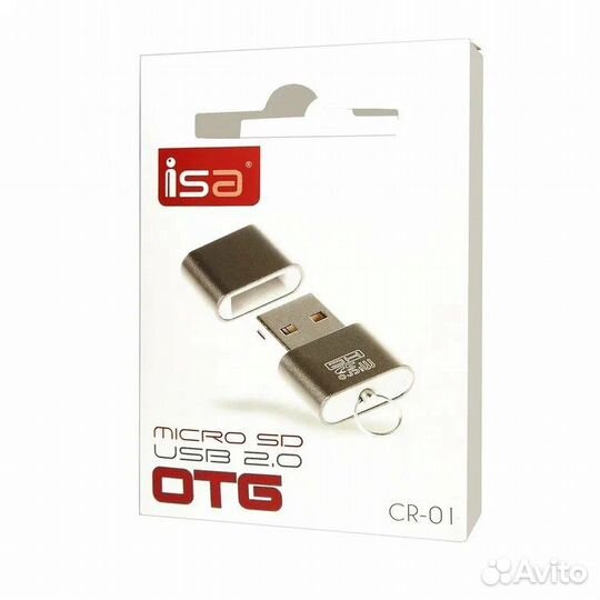 Картридер USB для карт Micro SD CR 01