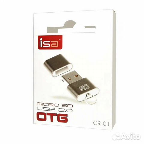 Картридер USB для карт Micro SD CR 01