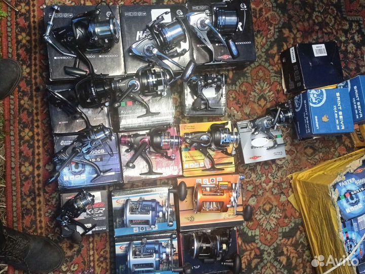 Катушка для тролинга новые