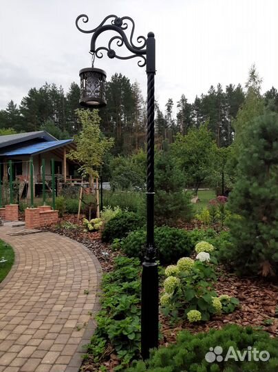 Фонарные столбы светильники арт сам 00842