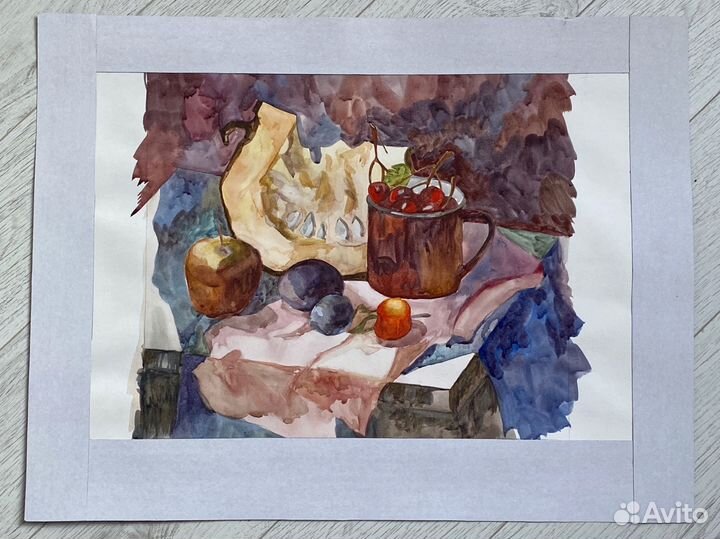 Картина акварель