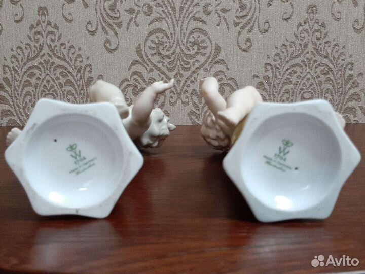 Фарфоровые статуэткиПутти,Валлендорф