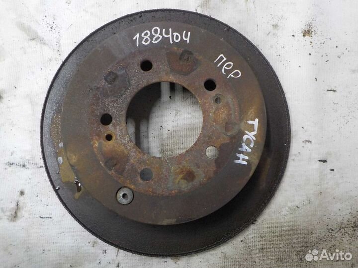 Тормозной диск hyundai tucson задний