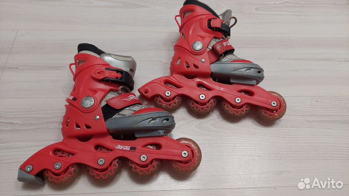 Роликовые коньки детские раздвижные 28-32 FireMark