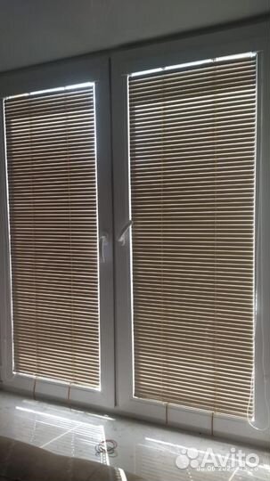 Горизонтальные деревянные жалюзи