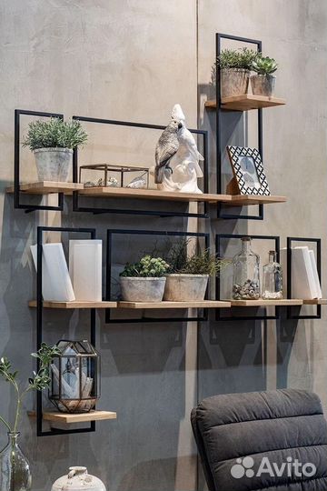 Полки в стиле лофт decor