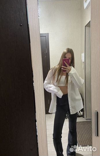 Брюки-легинсы клеш