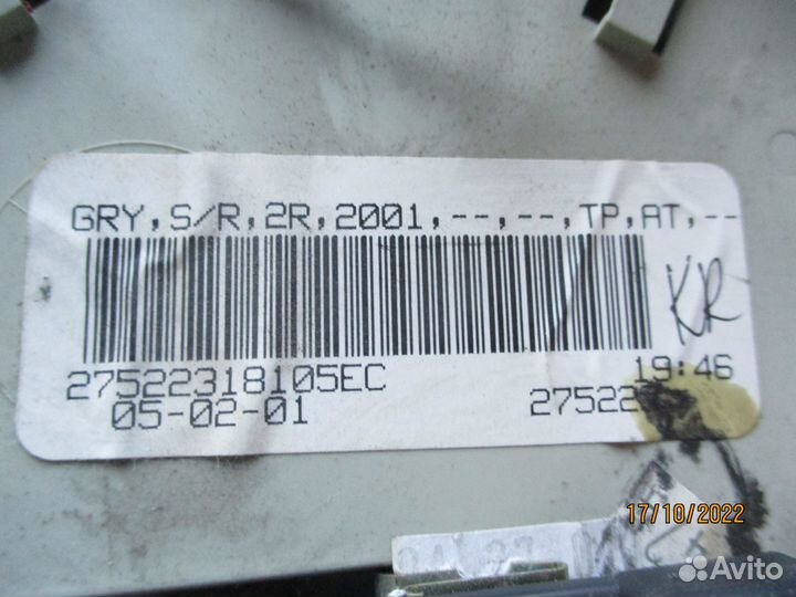 W163 ML 1998-2004 плафон салона