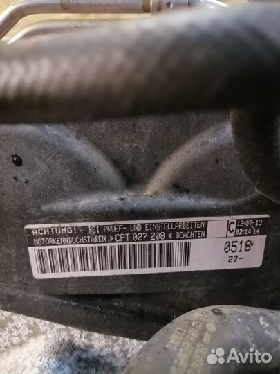 Двигатель CPT Volkswagen Golf 7 1.4tfsi 91 т.км