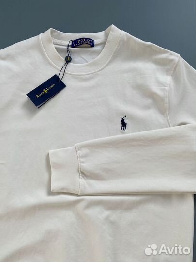 Свитшот polo ralph lauren белый