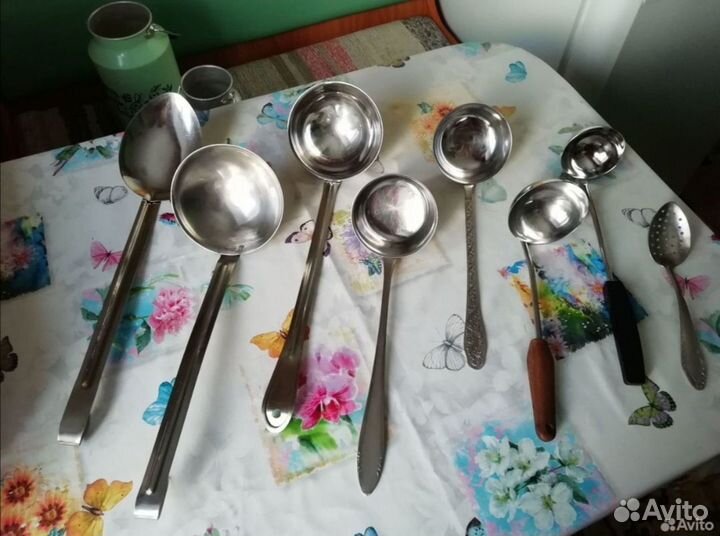 Посуда советская металлическая