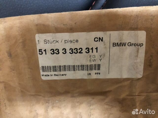 Стекло задней левой двери X3 E83 BMW 51333332311