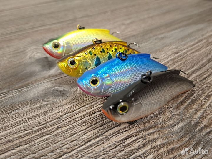 Воблеры на хищную рыбу calibra 4 шт