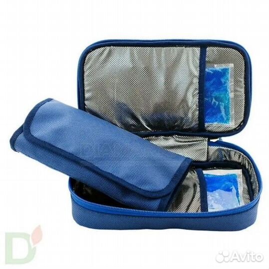 Термопенал Синий с 2-мя аккумуляторами холода