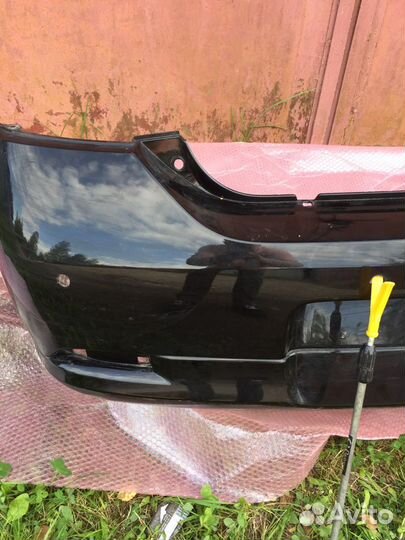 Бампер для Рено Логан 2016 года (чёрный)