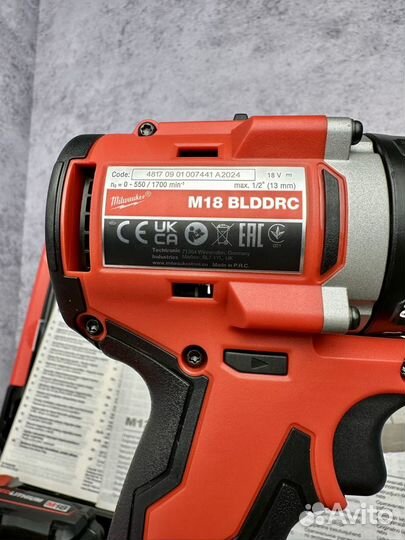 Шуруповерт milwaukee m18 blddrc-202c