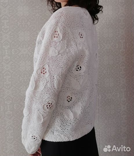 Кофта вязаная ручной работы