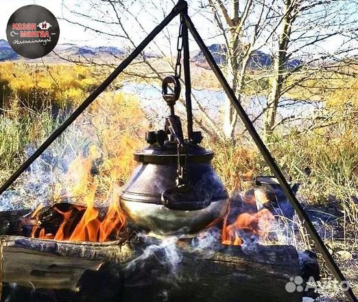 Утка в двухцветном афганском казане