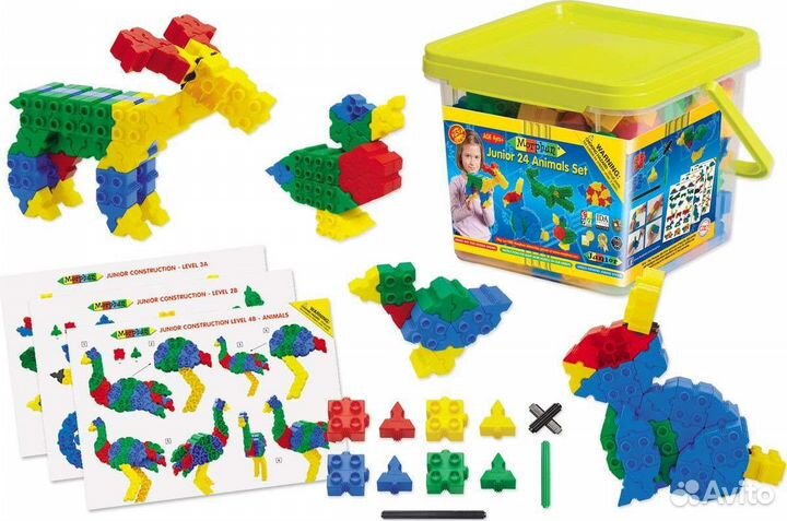 Развивающий конструктор Morphun 252 детали