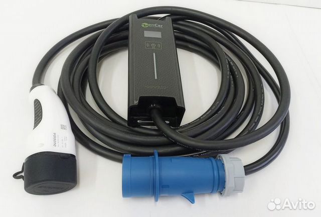 Зарядное устройство Zencar Type2/ 32А/ 7.5 метров