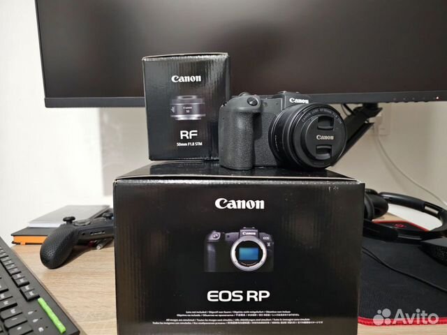 Canon EOS RP Body + Canon RF 50MM 1.8 STM объявление продам