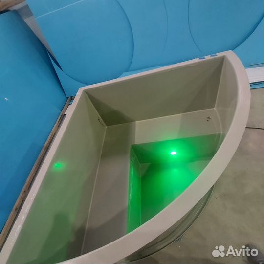 Купель от производителя угловая