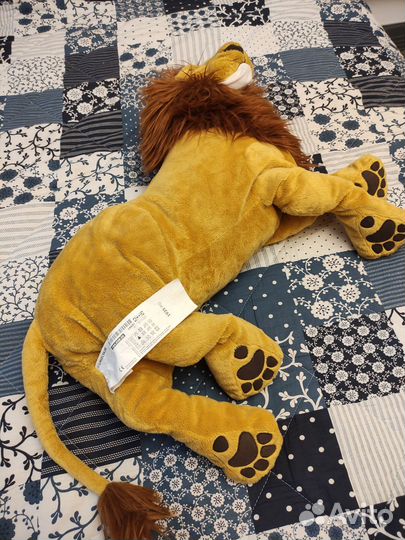 Игрушка лев IKEA икеа