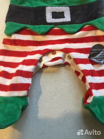 Новогодний костюмчик гномик