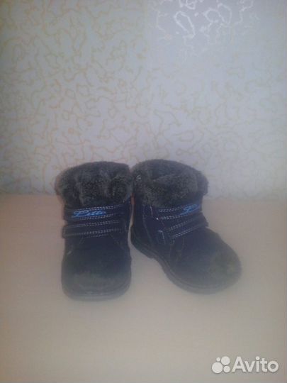 Ботинки зимние 25размер