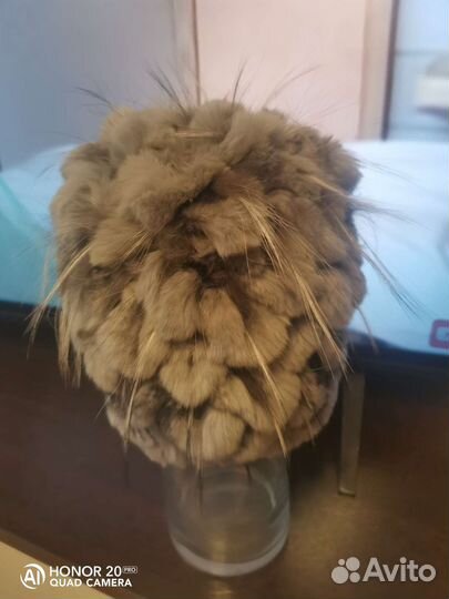 Шапка из кролика рекс