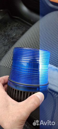 Маяк проблесковый синий